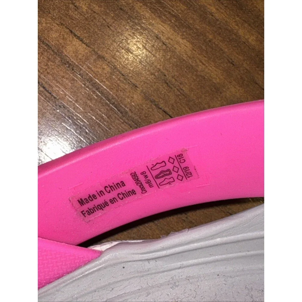 Pink Crocs LiteRide Clogs Sz 8 Women 6 Men
